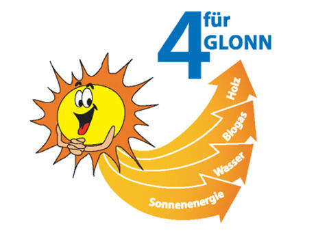 Die Plakette 4 für Glonn - eine Ergänzung zur Hausnummer. (Quelle: Renate Glaser)