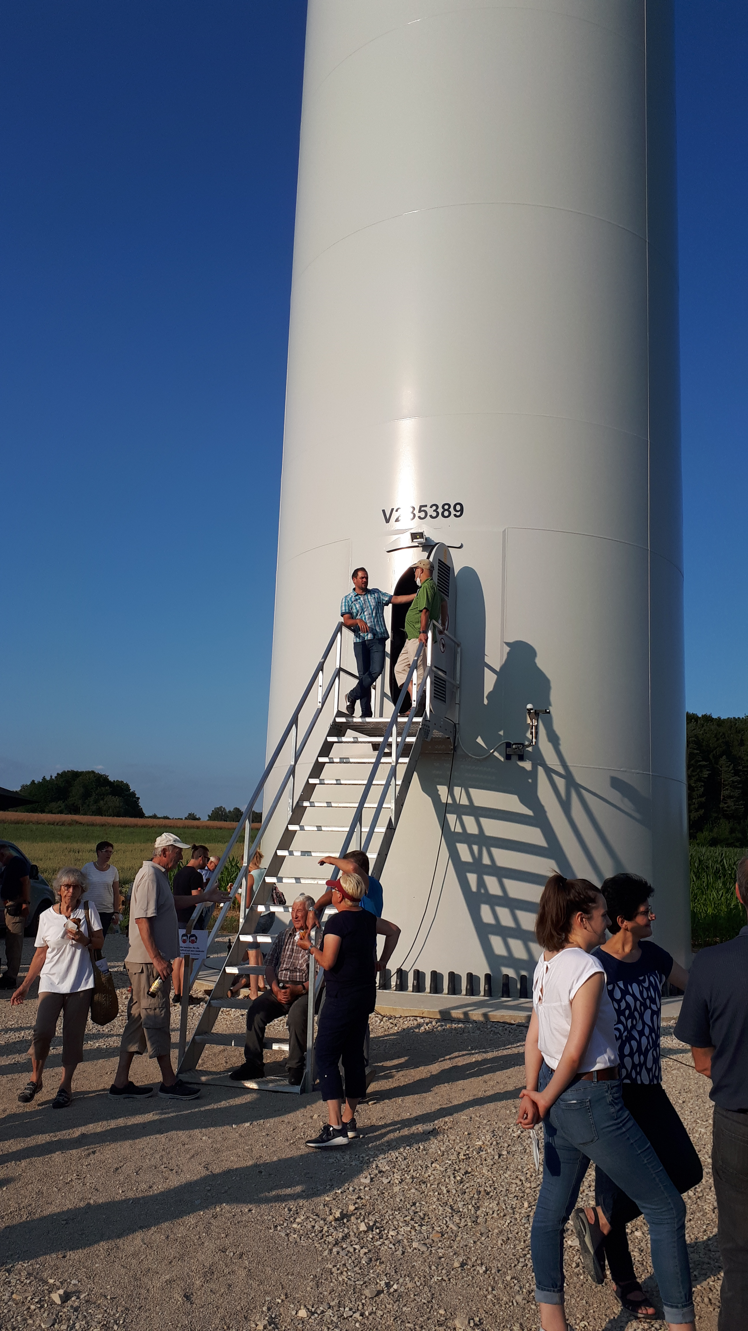 Begehung Windenergieanlage