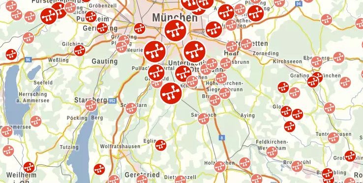 Wärmenetze im Energie-Atlas Bayern