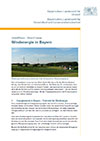 Titelseite Broschüre Windenergie in Bayern. (Quelle: Energie-Atlas Bayern) Titelseite Broschüre Windenergie in Bayern