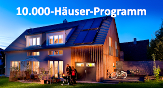 Banner zum 10000-Häuser-Programm und EnergieBonusBayern. Ein Klick öffnet die Detailseite. (Quelle: cm photodesign)