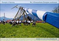 Titelseite der Postkarte zum dritten Sprung. (Quelle: Energie-Atlas Bayern)