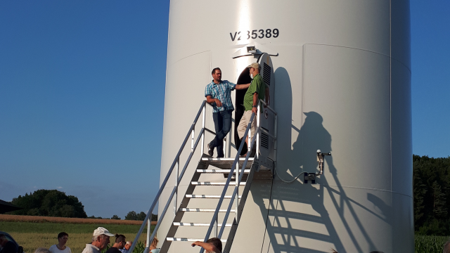 Begehung Windenergieanlage