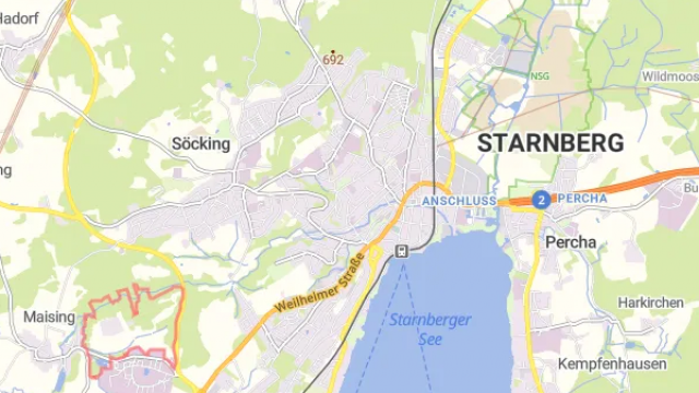 Karte (48.001429848683, 11.335023272462) Karte für Sanierung Beleuchtung Munich International School Starnberg