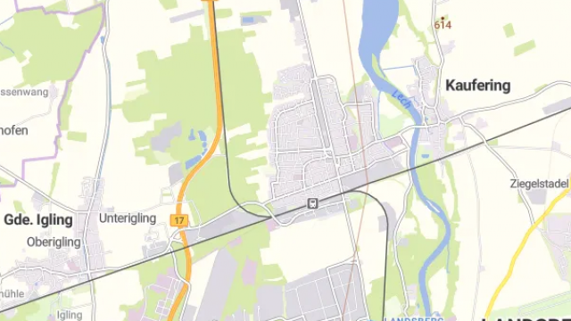 Karte für Anpassung der Wälder an den Klimawandel