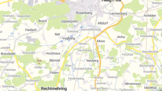 Karte für Energetische Optimierung der Realschule Haag