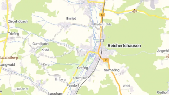 Karte (48.46843927706, 11.499358816598) Karte für Heizen und Kühlen mit Erdwärme