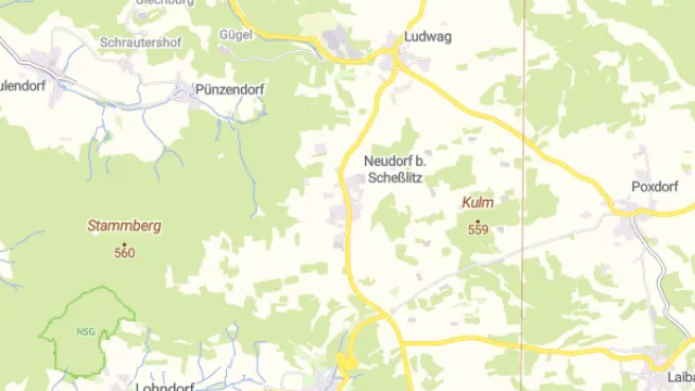Karte (49.938010882502, 11.080017707082) Karte für Biomasseheizwerk Scheßlitz