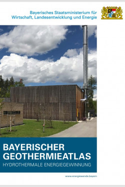 Titelseite Broschüre Bayerischer Geothermieatlas