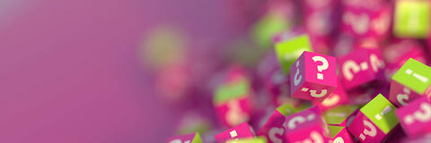 Bunte Würfel mit Fragezeichen. (Quelle: tostphoto - Fotolia.com) Bunte Würfel mit Fragezeichen. (Quelle: tostphoto - Fotolia.com)