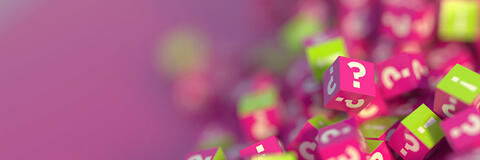 Bunte Würfel mit Fragezeichen. (Quelle: tostphoto - Fotolia.com) Bunte Würfel mit Fragezeichen. (Quelle: tostphoto - Fotolia.com)