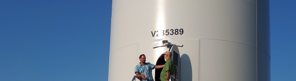 Begehung Windenergieanlage