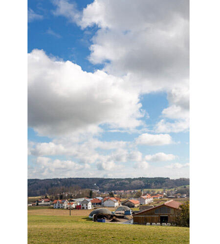 Der Ortsteil Steinhausen oberhalb der Marktgemeinde Glonn (Quelle: Fotofreunde Glonn e.V.)