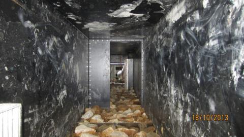Druckkammerfischschleuse (Quelle: Kraftwerk am Höllenstein AG)