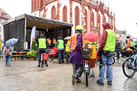 Bühne des Synergie-Festivals in Würzburg (Quelle: Tobias Hase)