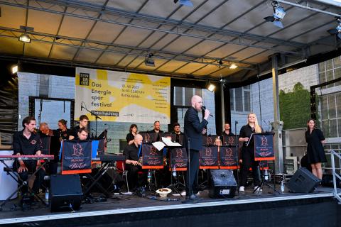 At Ease, die Big Band der Universität der Bundeswehr. (Quelle: Tobias Hase)