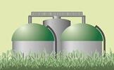 Illustration Biogasanlage (Quelle: Bayerisches Landesamt für Umwelt) Illustration Biogasanlage (Quelle: Bayerisches Landesamt für Umwelt)