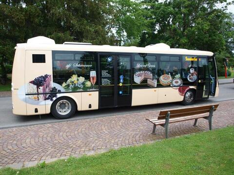 Der Elektrobus der Stadtwerke Bad Wörishofen.