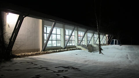 Die Turnhalle Weßling von außen betrachtet. © Alexander Horvath