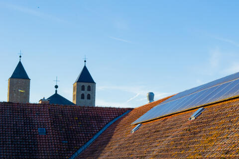 Photovoltaikanlage der Abtei 