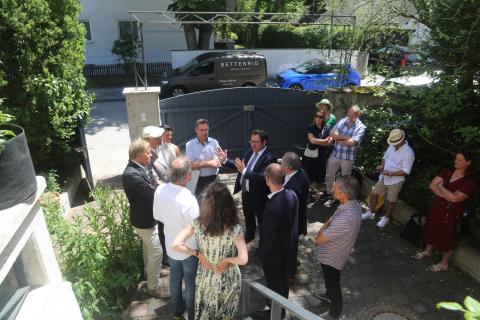 Auszeichnung des Projekts Windheizung 2.0 als Gestalter im Team Energiewende Bayern (Quelle: StMWi)