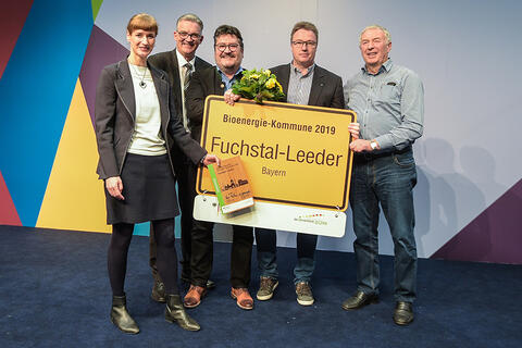 Fuchstal-Leeder wird als Bioenergie-Kommune 2019 ausgezeichnet