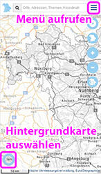 Kartenteil Ansicht Smartphone (Quelle: Energie-Atlas Bayern) Kartenteil Ansicht Smartphone (Quelle: Energie-Atlas Bayern)