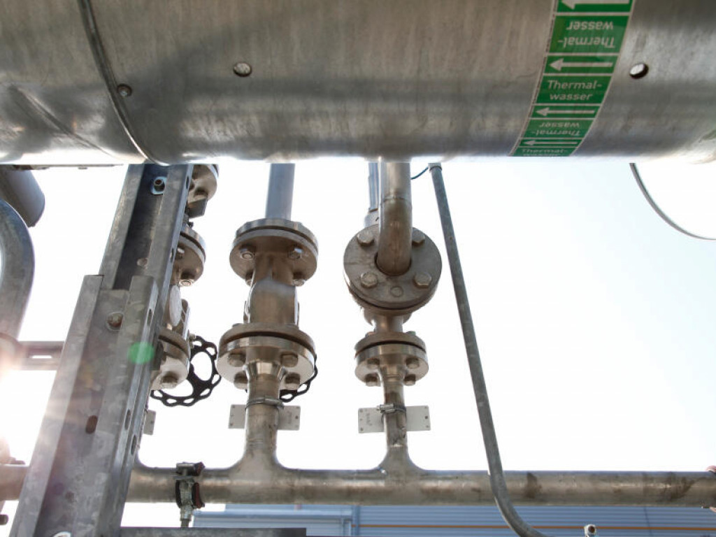 Ausschnitt von der Verrohrung von GT1 (Quelle: Energie-Atlas Bayern)