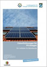 Titelseite der Broschüre Zukunftslösungen für PV-Anlagen
