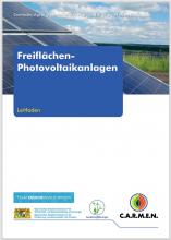 Titelseite der Broschüre "Freiflächen-Photovoltaikanlagen"