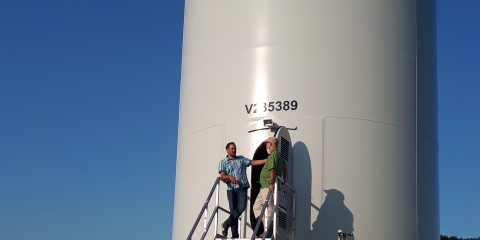 Begehung Windenergieanlage