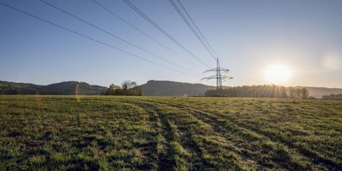 Freileitung am Horizont (Quelle: StMWi)